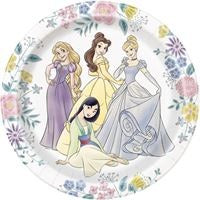 Disney Princess 9" Dinner Plates, 8 Count