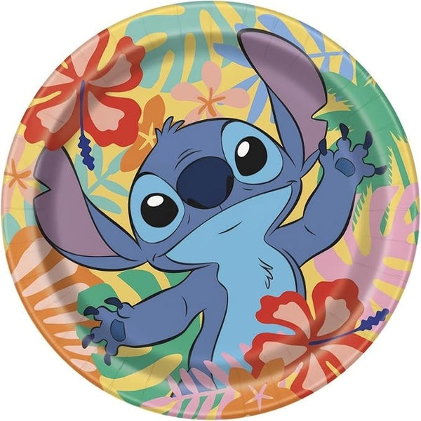 Disney Stitch 9" Plates