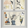 Disney Tim Burton's Nightmare Before Christmas Glitter Window Decoration