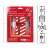 Door Cover with Giant 3D Bow. Red.