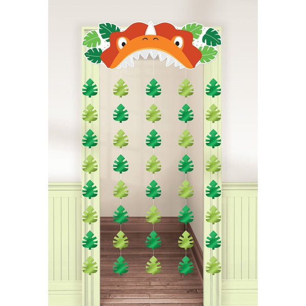 Door Curtain -Dino-Mite, Foil, 77" x 39"