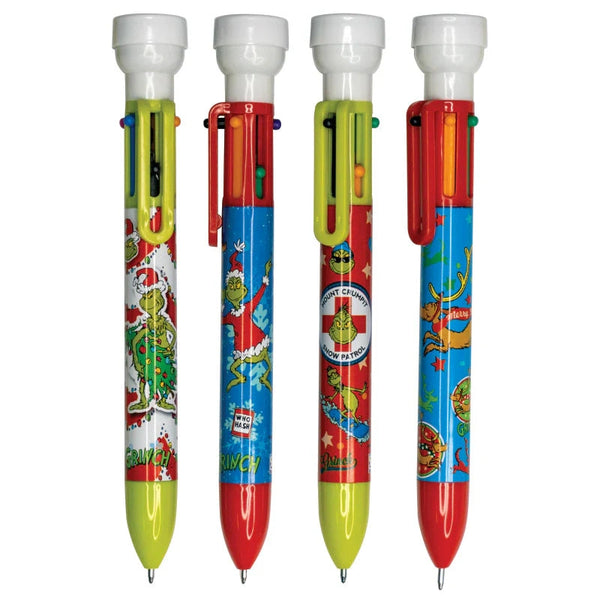 Dr. Seuss™ Grinch 6 Color Pen With Stamper 1 Per