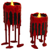Dripping Illusion Candle – Red Short