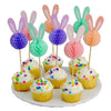 Easter Bunny Party Picks, Set of 8