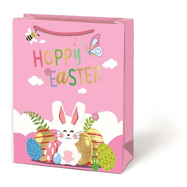 Easter Medium Gift Bag – "Hoppy Easter"