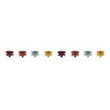 Elegant Thanksgiving Paper Fan Leaf Garland 8'