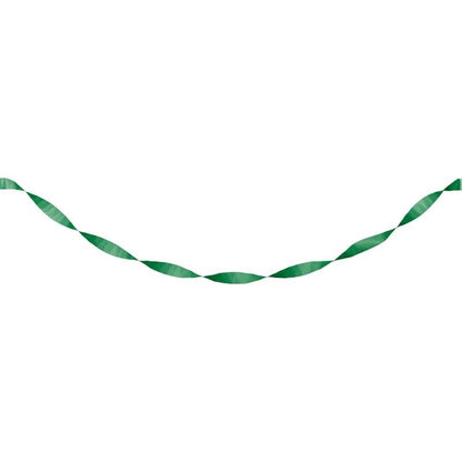 Emerald Green Crepe Streamer - 81' 1CT
