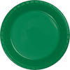 Emerald Green Plastic 10" Plates 20CT