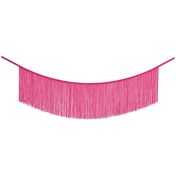 Fabric Fringe Garland – 5ft
