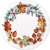8 Fall Flair Thanksgiving 9" Plates