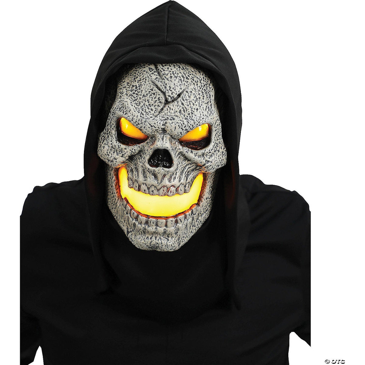 Flame Fiend Skull Yellow Mask