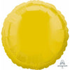 Foil Balloon - 18" Round Yellow