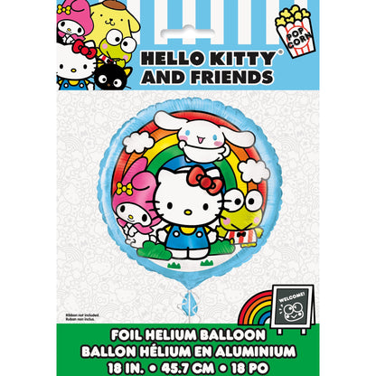 Foil Balloon - Hello Kitty & Friends, Round 18"
