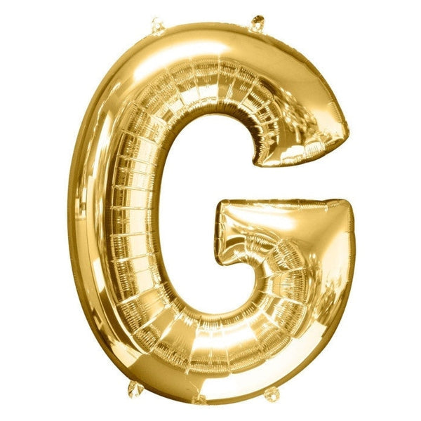 Foil Balloon - Jumbo Gold Letter G