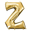 Foil Balloon - Jumbo Gold Letter Z