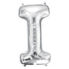 Foil Balloon - Jumbo Silver Letter I