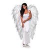 Full Length White Angel Wings