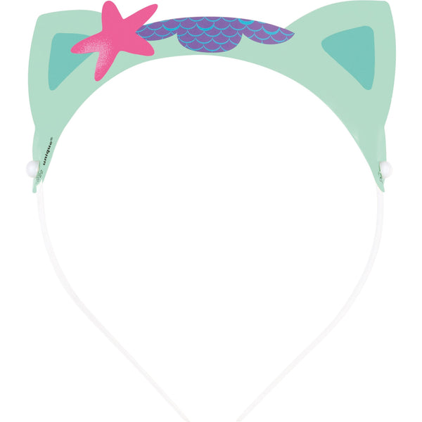 Gabby's Dollhouse Glitter Paper Headbands, 4 Count