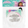 Gabby's Dollhouse Glitter Paper Headbands, 4 Count