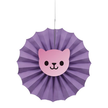 Gabby's Dollhouse Paper Fan 3-Piece Decoration Kit