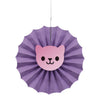 Gabby's Dollhouse Paper Fan 3-Piece Decoration Kit
