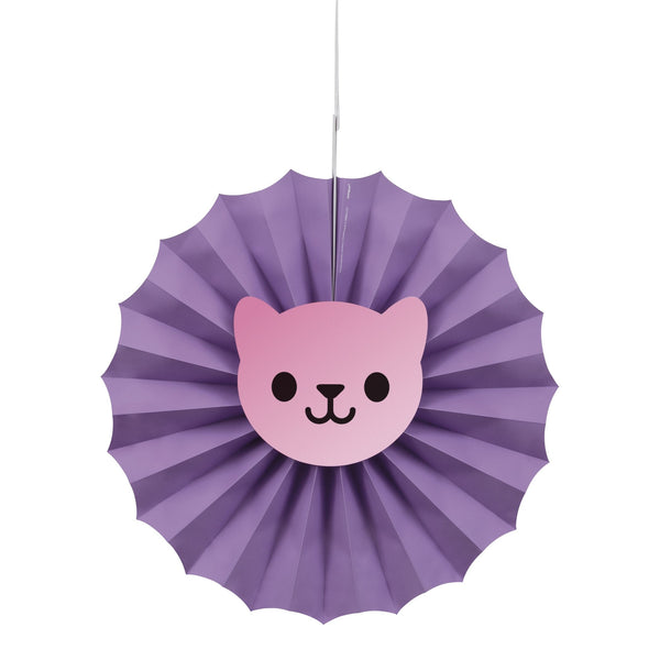 Gabby's Dollhouse Paper Fan 3-Piece Decoration Kit
