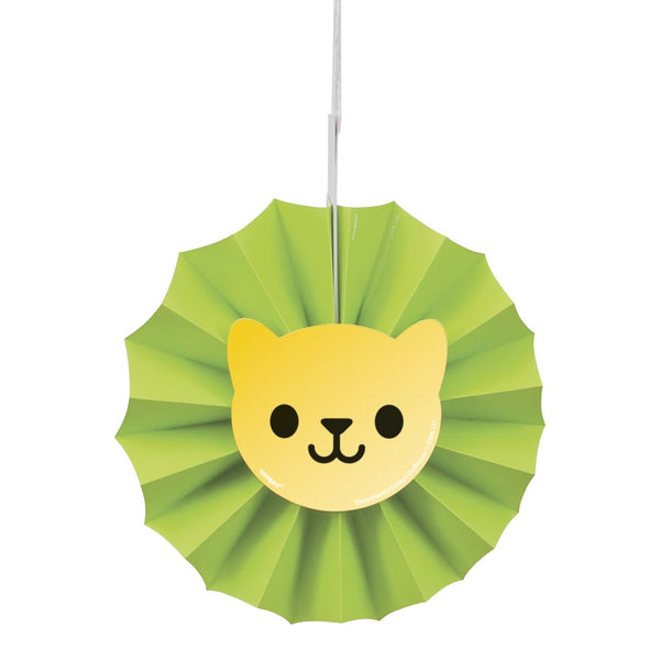Gabby's Dollhouse Paper Fan 3-Piece Decoration Kit