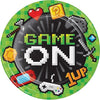 Game On Video Game Gaming Party Plates, 8", 8 Count