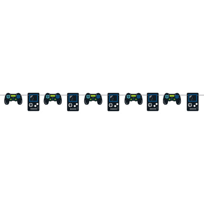 Gamer Birthday Garland - 7ft