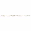 Garland - Gold Foil Star and Starburst, 9'