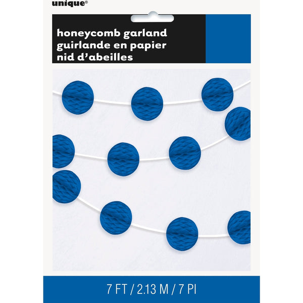 Garland - Honeycomb, Ball, Royal Blue