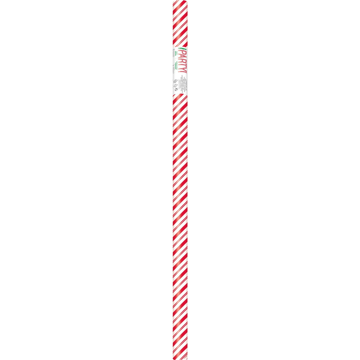 Gift Wrap - Red Striped Snowman