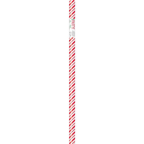 Gift Wrap - Red Striped Snowman