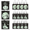 Glow in the Dark Halloween Tote Bag