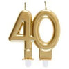 Gold Age Candle 40 Years