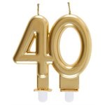 Gold Age Candle 40 Years