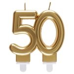 Gold Age Candle 50 Years