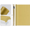 Gold Plastic Table Cover 40x100ft
