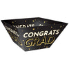 Grad Large Square Paper Bowls - Black, Silver, Gold