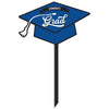 Grad Lawn Sign - Blue