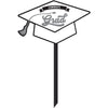 Grad Lawn Sign - White