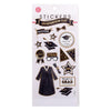 Graduation Chipboard Stickers with Foil