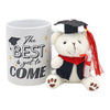 Graduation "The Best is Yet to Come" 15oz Mug with Plush Bear