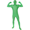 Green Bodysuit Comfortable Stretch Fit One-Piece for Halloween and Cosplay