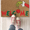 Grinch Welcome Doormat - 17.75" x 29.5"