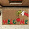 Grinch Welcome Doormat - 17.75" x 29.5"