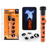 Halloween Flashlight with 5 Lenses: Spider, Pumpkin, Ghost, Skull, Bat