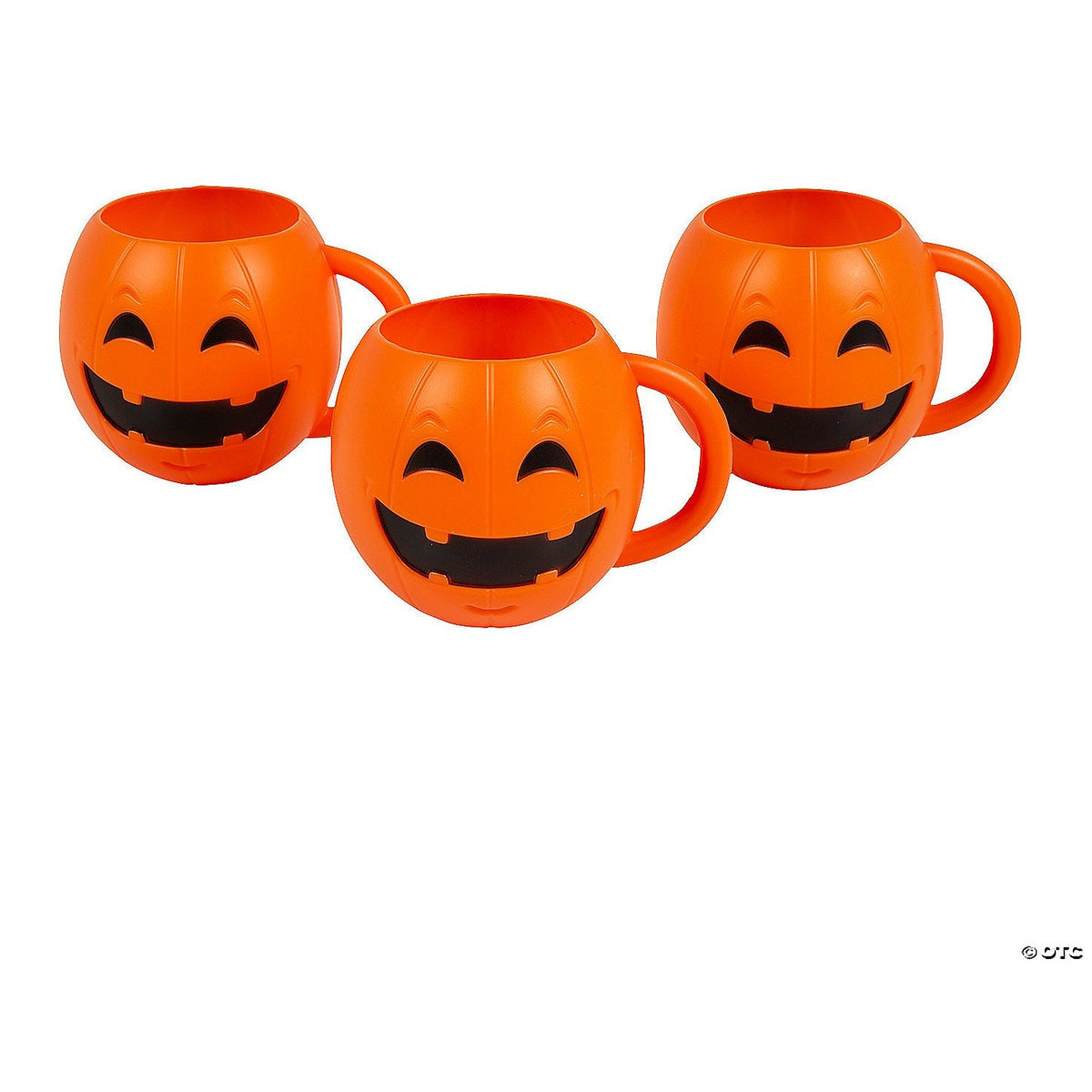 Halloween Jack-O'-Lantern Mugs