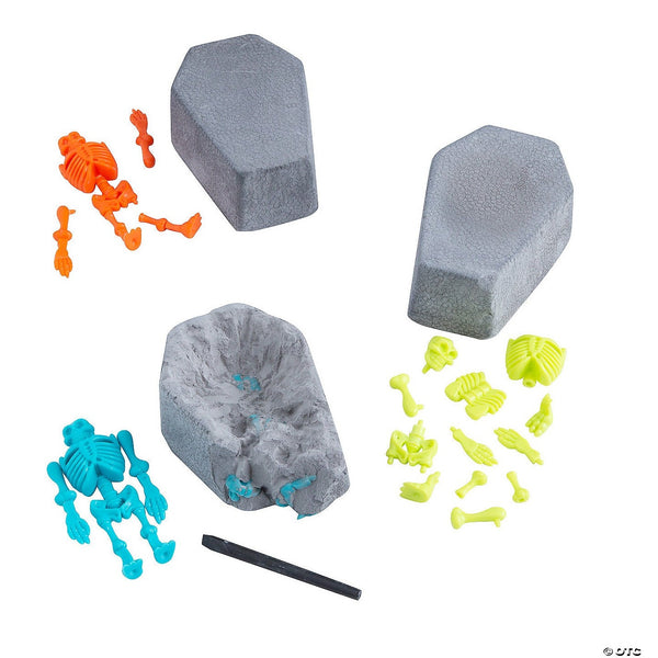 Halloween Skeleton Dig Up Coffins