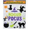 Halloween Window Gel Clings- Hocus Pocus